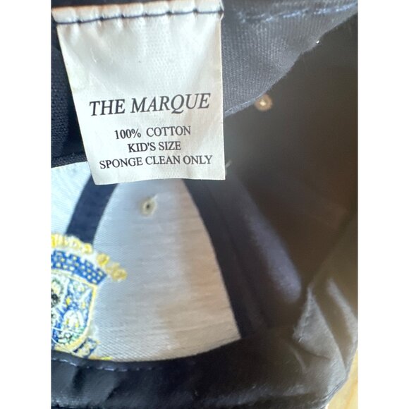 Old Course St Andrews Navy Blue Kids Baseball Cap Cotton Adj Scotland Flag - Picture 5 of 5